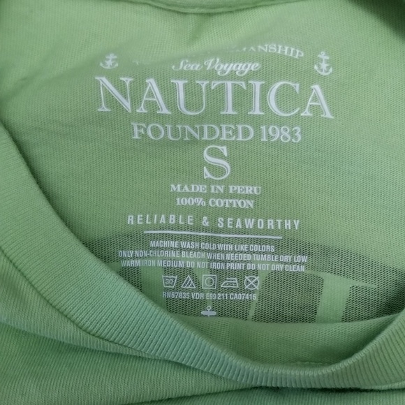 Men's Nautica Front and back graphic Tee - Picture 5 of 6
